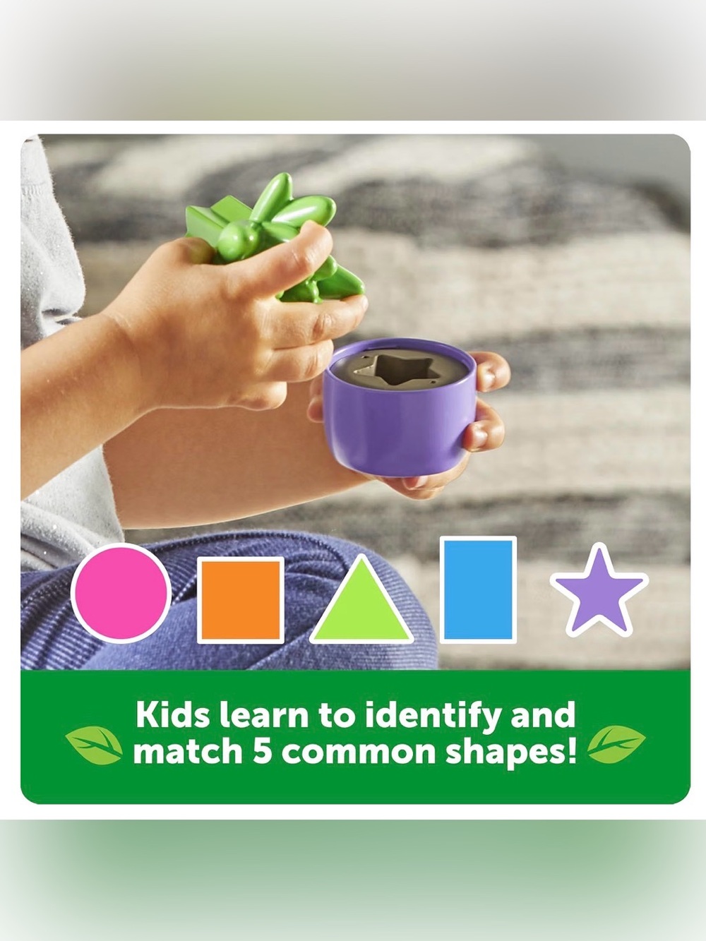 Learning Resources Shape & Color Garden - Multicolor Flower Counting Set - Picture 3 of 5